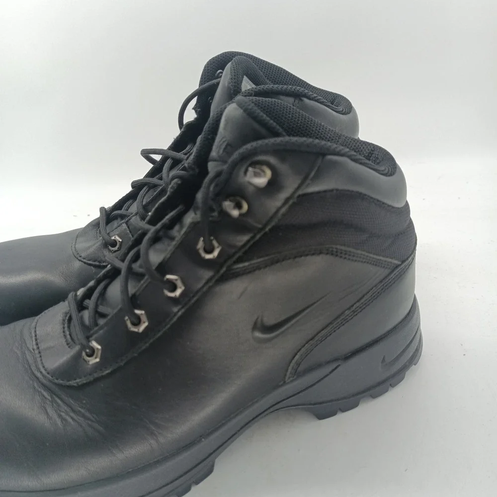 Nike ACG Manoa Leather Boots Black 333667-001 Mens Size 10 s13